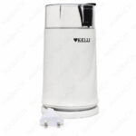 Электрическая кофемолка KELLI KL-5112 белая с нишей для хранения сетевого шнура