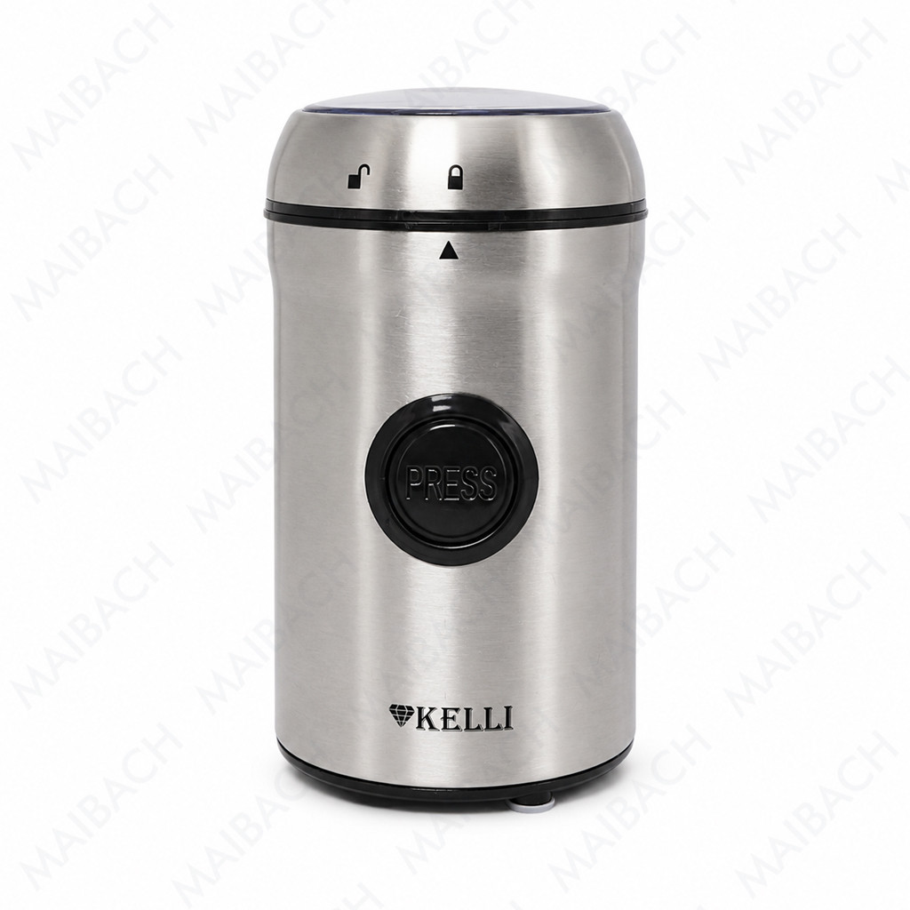 KELLI KL-5116 — фронтальный вид Электрическая кофемолка KELLI KL-5116, вид спереди